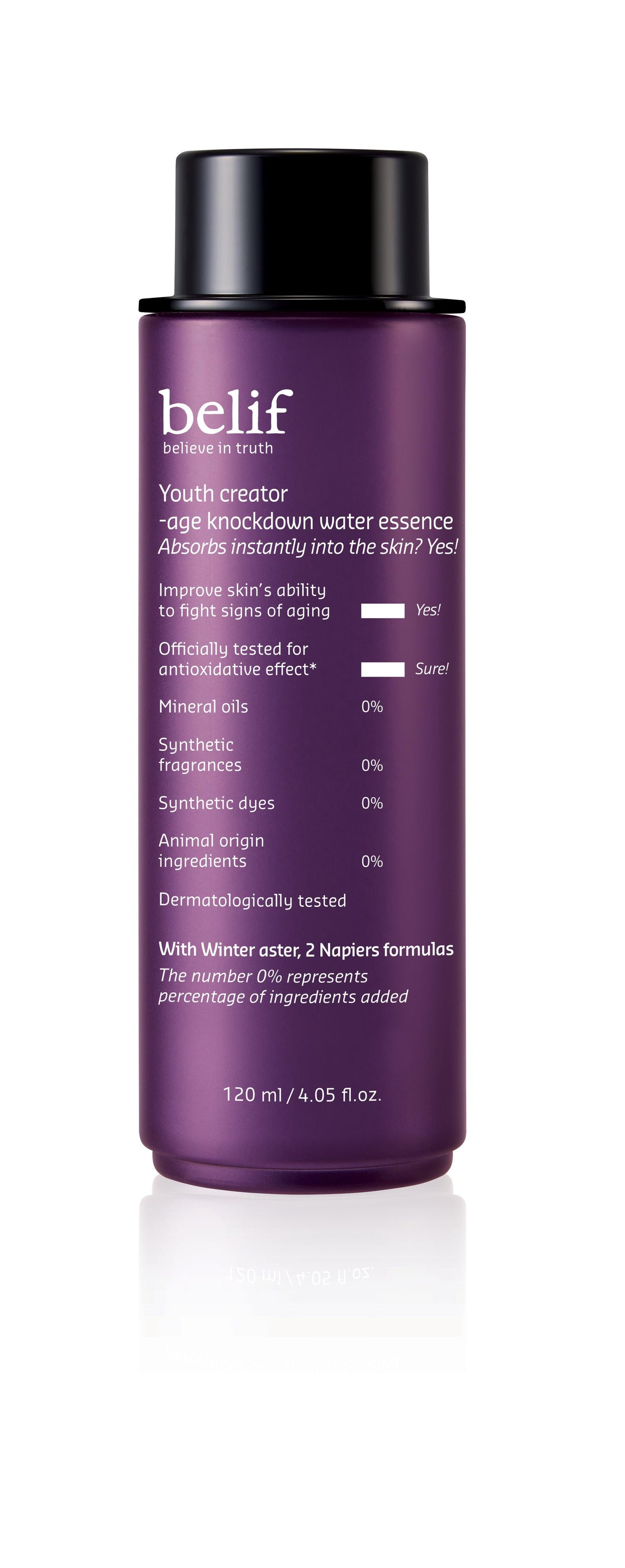 belif - Youth creator - age knockdown water essence 120 ml