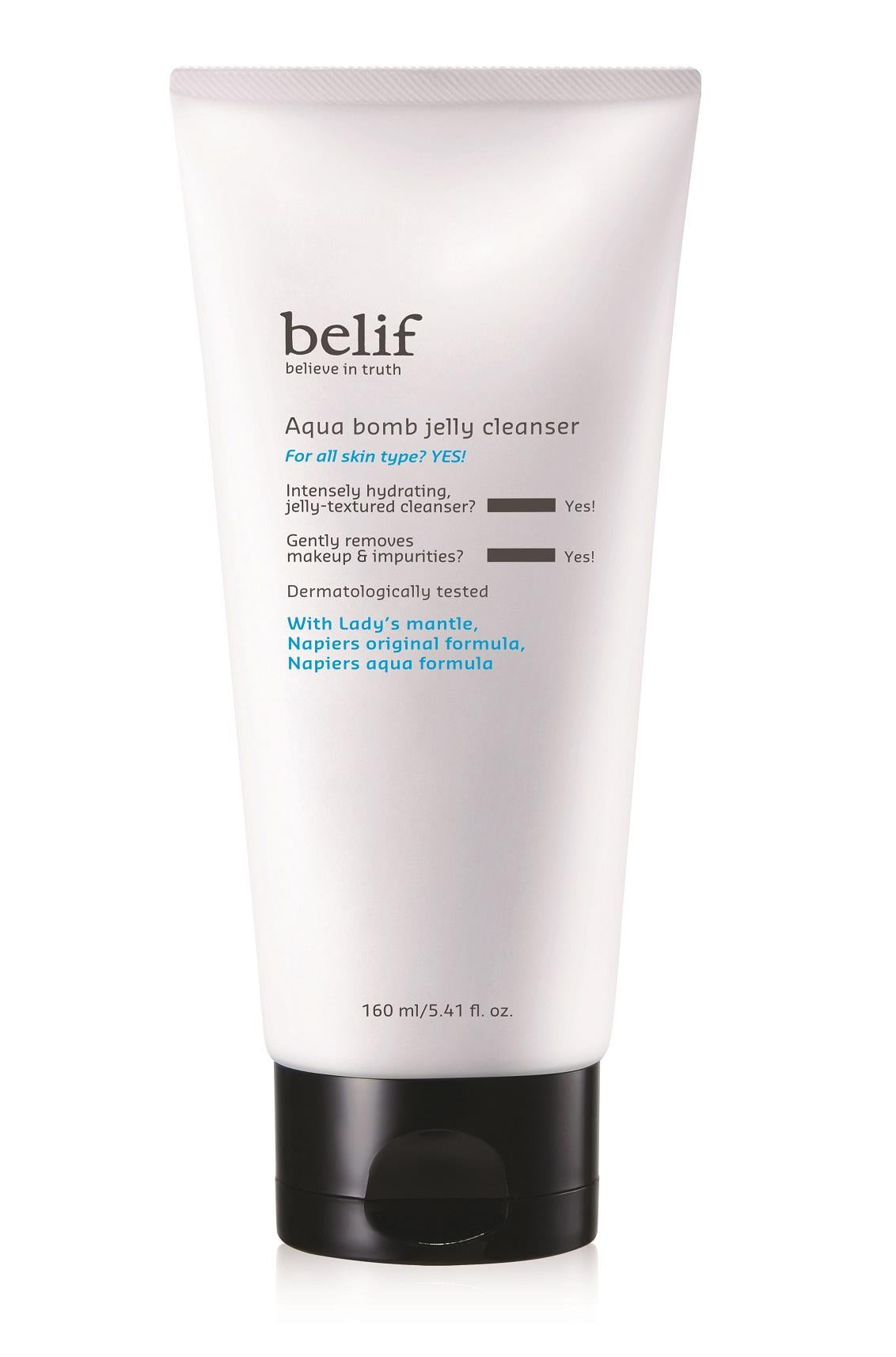 belif - Aqua bomb jelly cleanser 160 ml