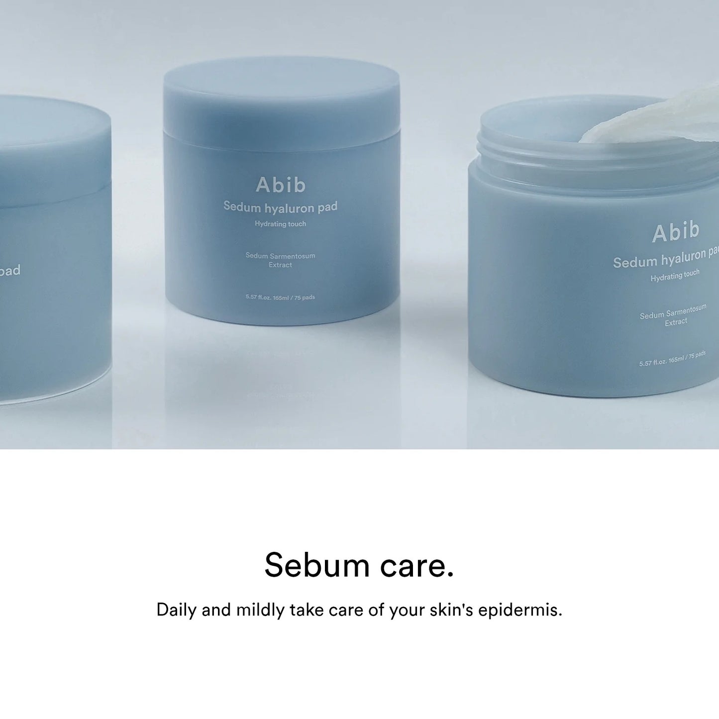 [Abib] Sedum hyaluron pad Hydrating touch - 165ml. 75 pads