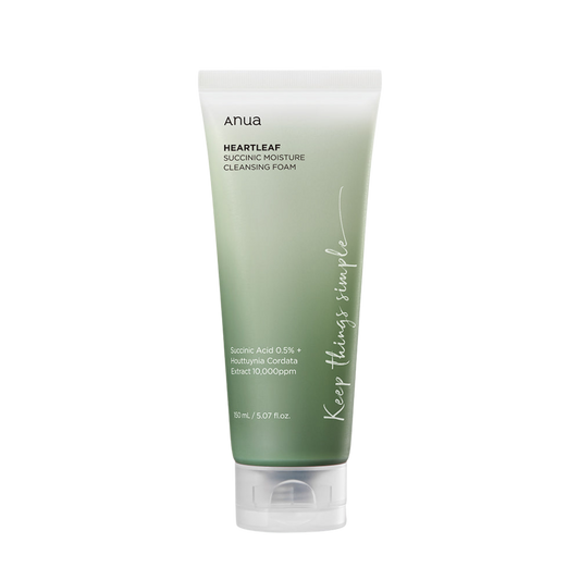 [Anua] HEARTLEAF SUCCINIC MOISTURE CLEANSING FOAM 150ml