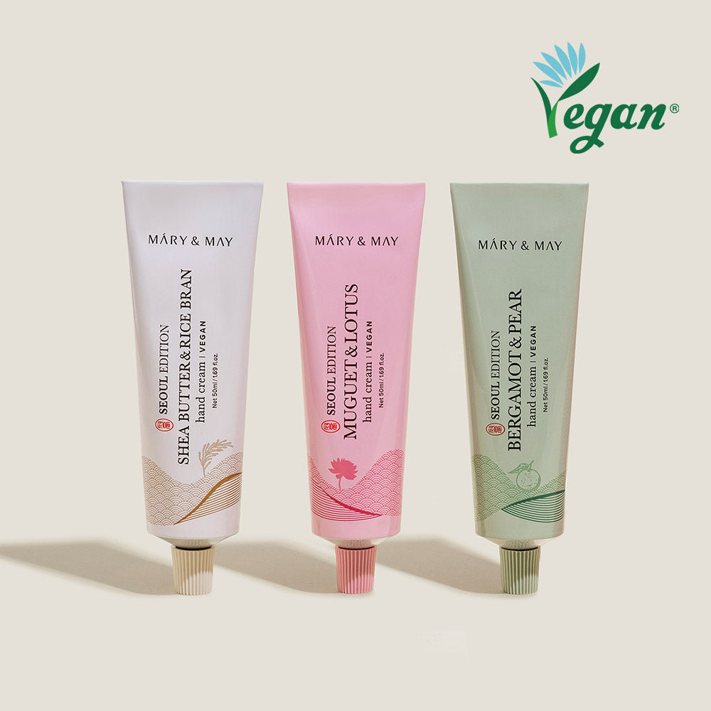 [Mary&May] Seoul Edition MUGUET & LOTUS Hand Cream 50ml