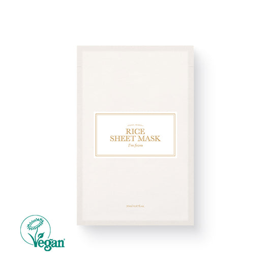 [ImFrom] Rice Sheet mask 20ml (1ea)
