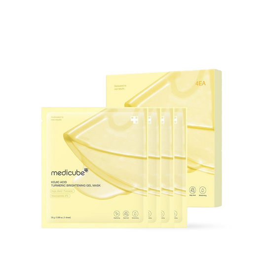 [Medicube] Kojic Acid Turmeric Brightening Gel Mask 4EA