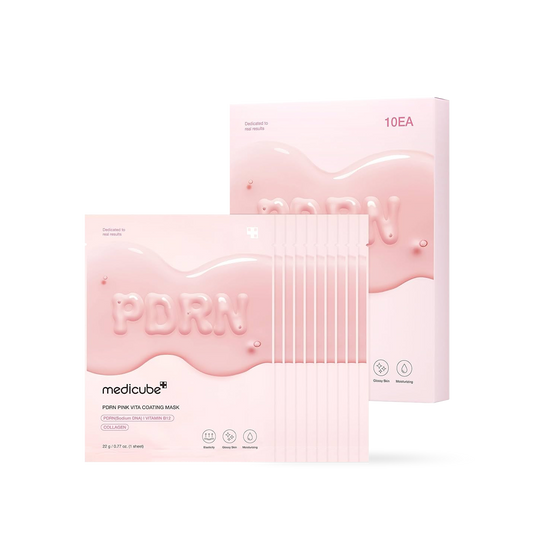[Medicube] PDRN Pink Vita coating Mask 10EA