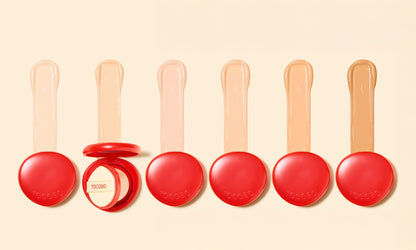 [Tocobo] Apple Dewy Fit Cushion - 6 Colors with Refill Set