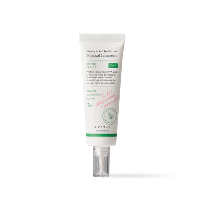 [AXIS-Y] Complete No-Stress Physical Sunscreen 50ml