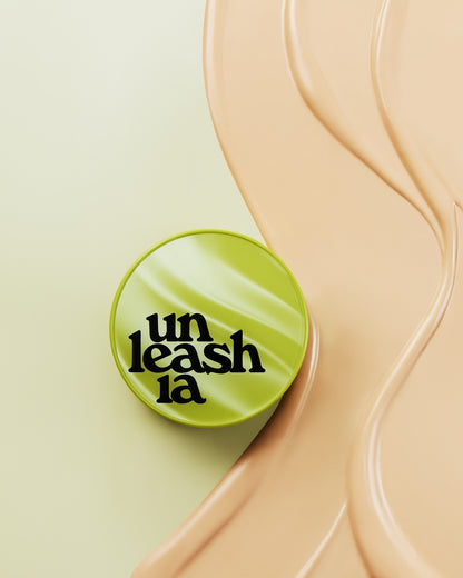 [Unleashia] Satin Wear Healthy-Green Cushion Re-Feel 15g - 21 Colors