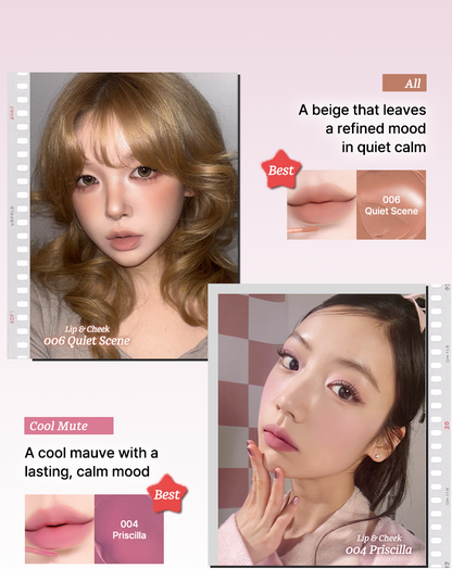[Tiptoe] Mousse Tang Lip Matter - 6 Colors