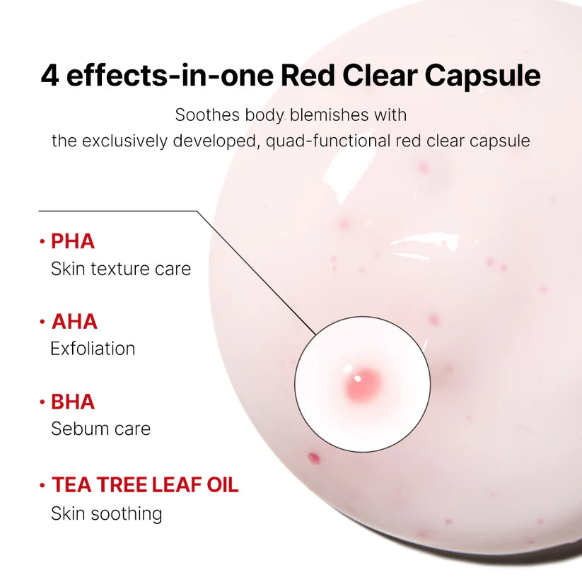 [Medicube] Red Clear Capsule Body Lotion 230ml