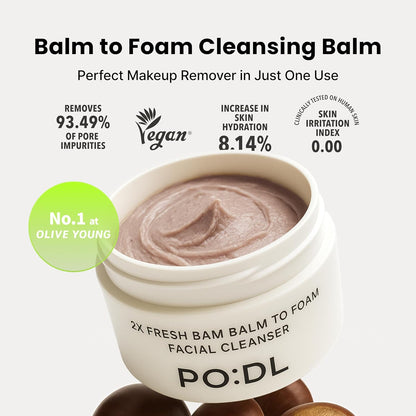 [PO:DL] 2X Fresh Bam Balm To Foam 130ml (+Special Gift)