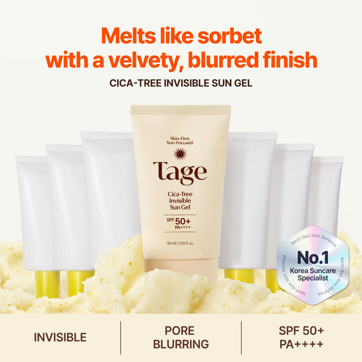 [Tage] Cica-Tree Invisible Sun Gel 50ml