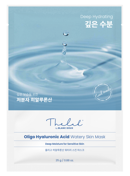[THE LAB by BLANC DOUX] Oligo Hyaluronic Acid Watery Skin Mask 10p