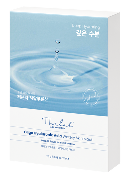 [THE LAB by BLANC DOUX] Oligo Hyaluronic Acid Watery Skin Mask 10p