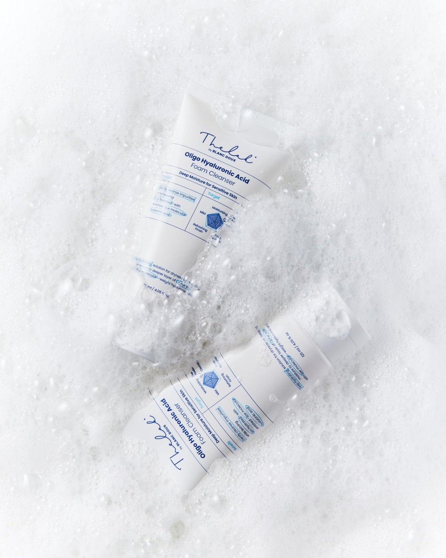 [THE LAB by BLANC DOUX] Oligo Hyaluronic Acid Foam Cleanser 120ml