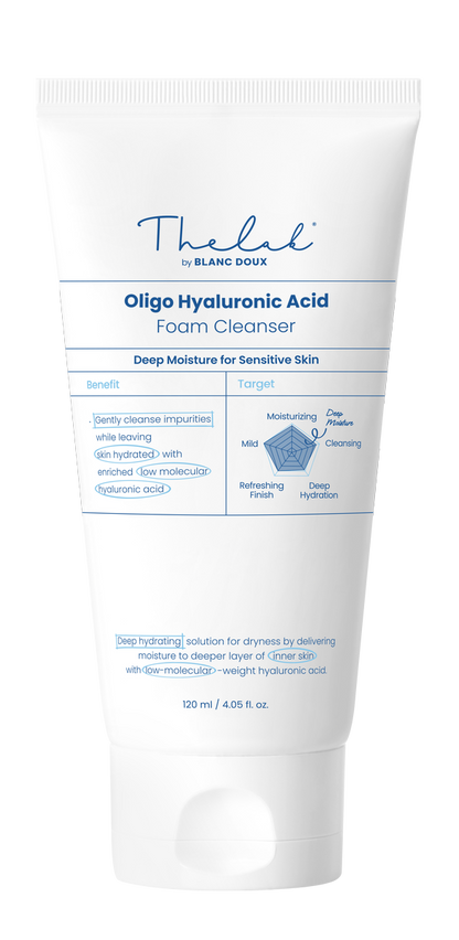 [THE LAB by BLANC DOUX] Oligo Hyaluronic Acid Foam Cleanser 120ml