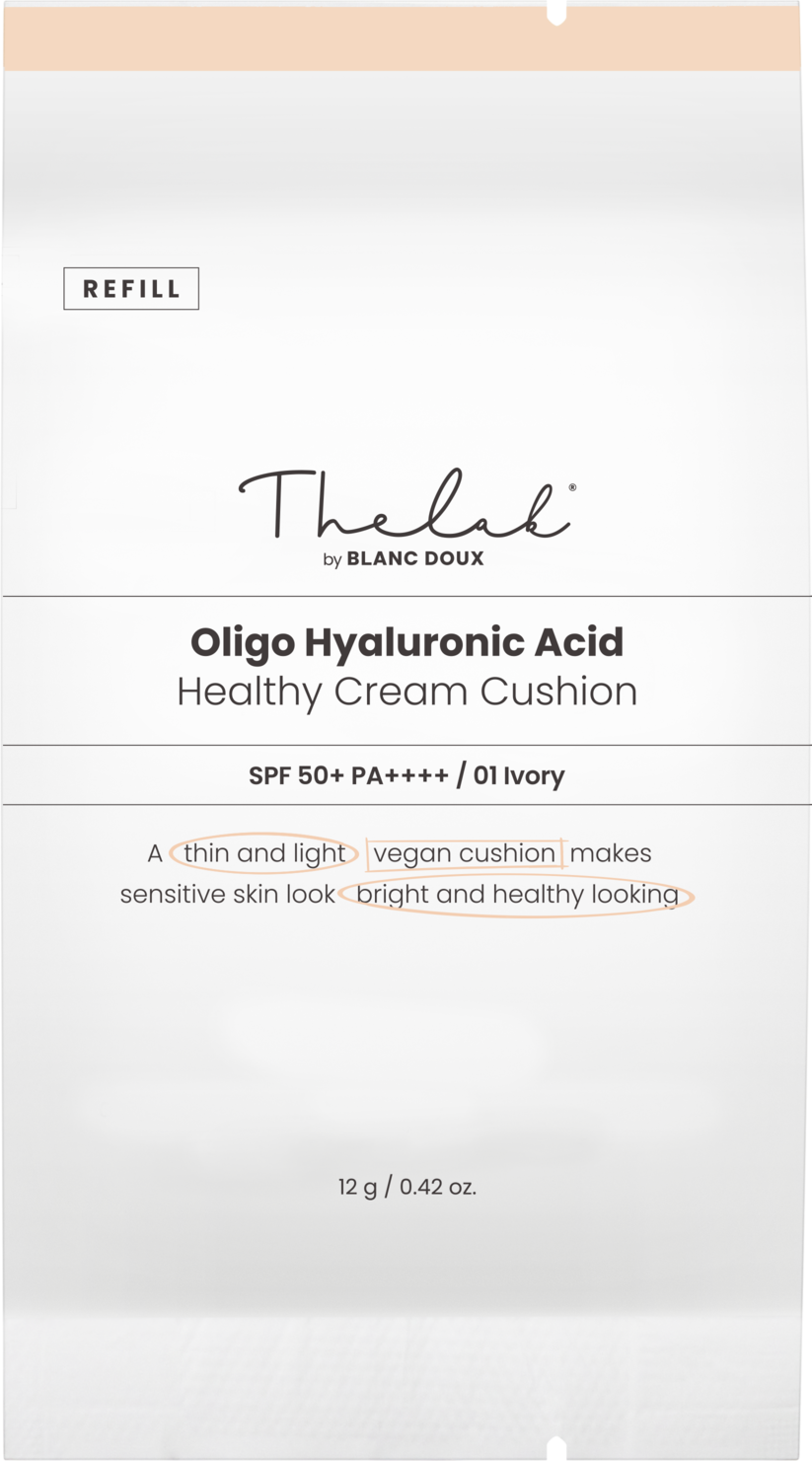 [THE LAB by BLANC DOUX] Oligo Hyaluronic Acid Healthy Cream Cushion Refill #1 IVORY
