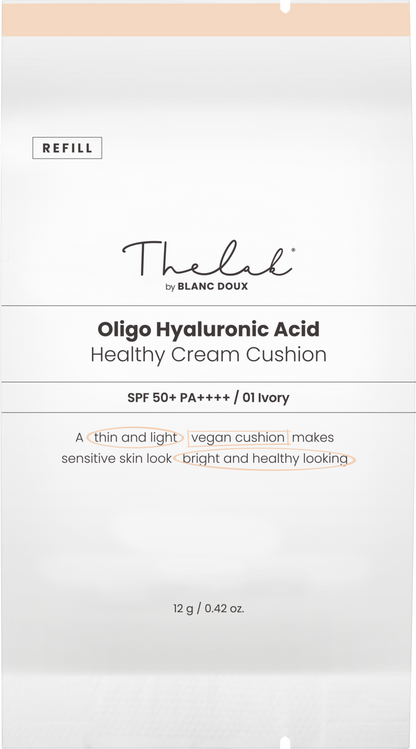 [THE LAB by BLANC DOUX] Oligo Hyaluronic Acid Healthy Cream Cushion Refill #1 IVORY