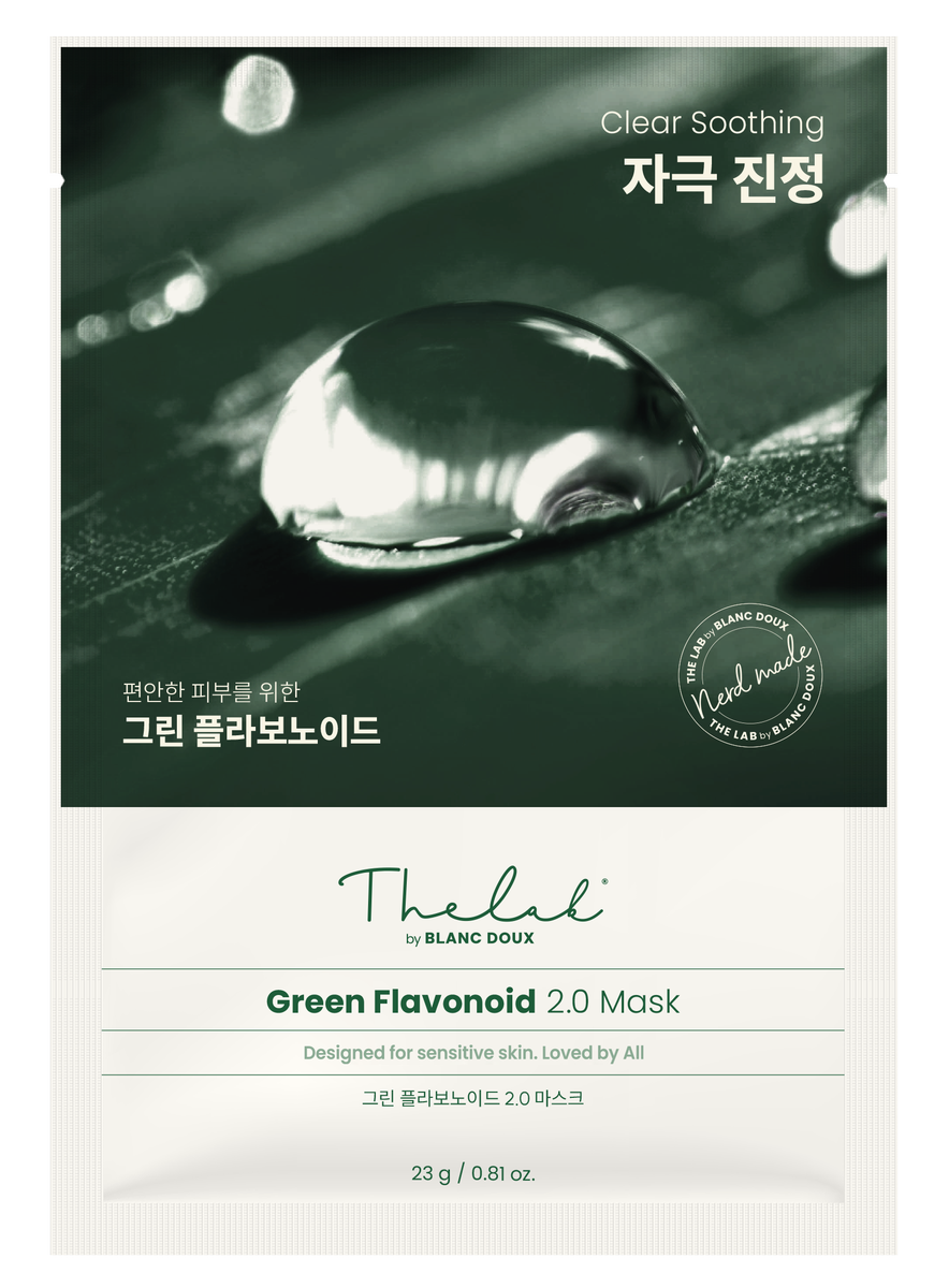 [THE LAB by BLANC DOUX] Green Flavonoid™ 2.0 Mask 10p