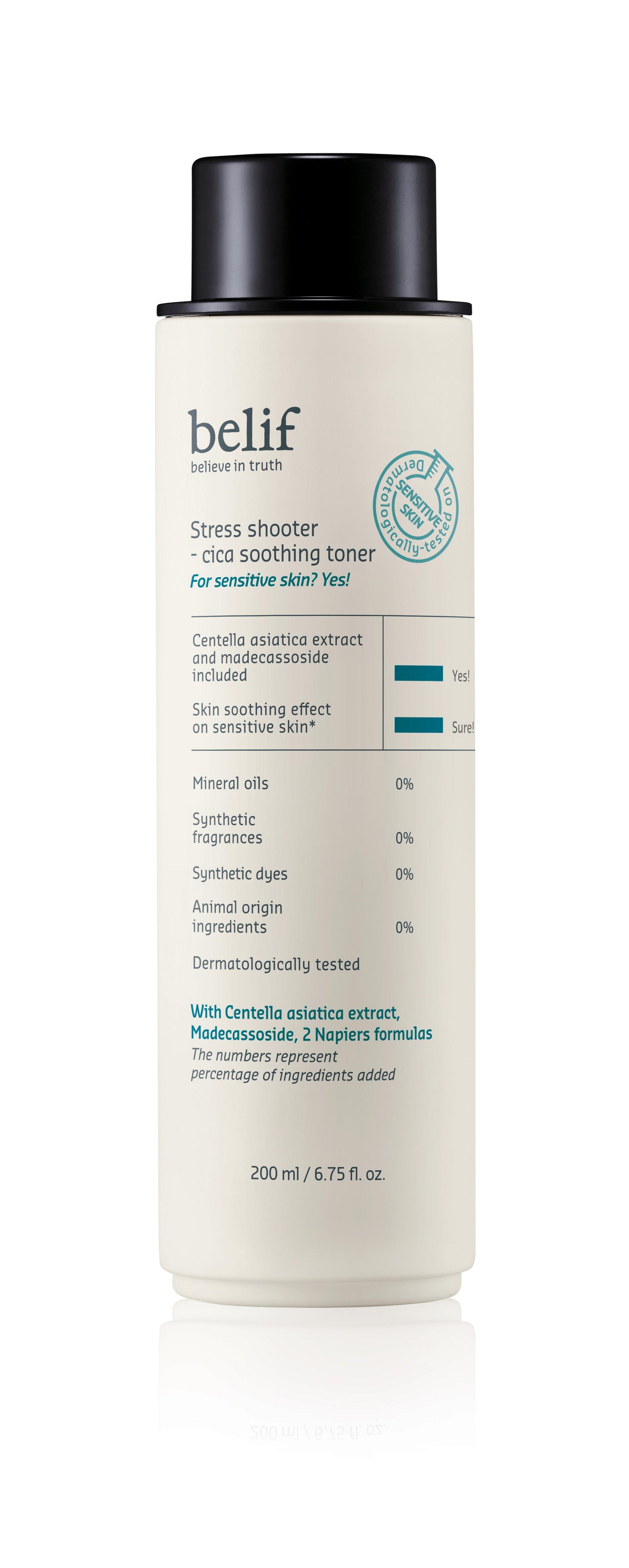 belif - Stress shooter - cica soothing toner 200 ml