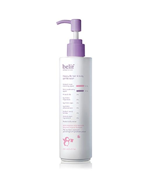 belif - Happy bo hair and body gentle wash 250ml