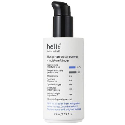 belif - Hungarian water essence moisture binder 75 ml